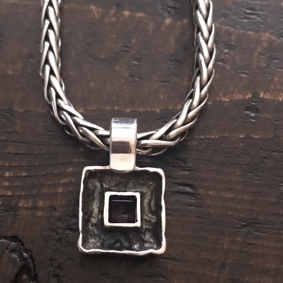 Zina of Beverly Hills Amethyst Necklace - Picture 3 of 6